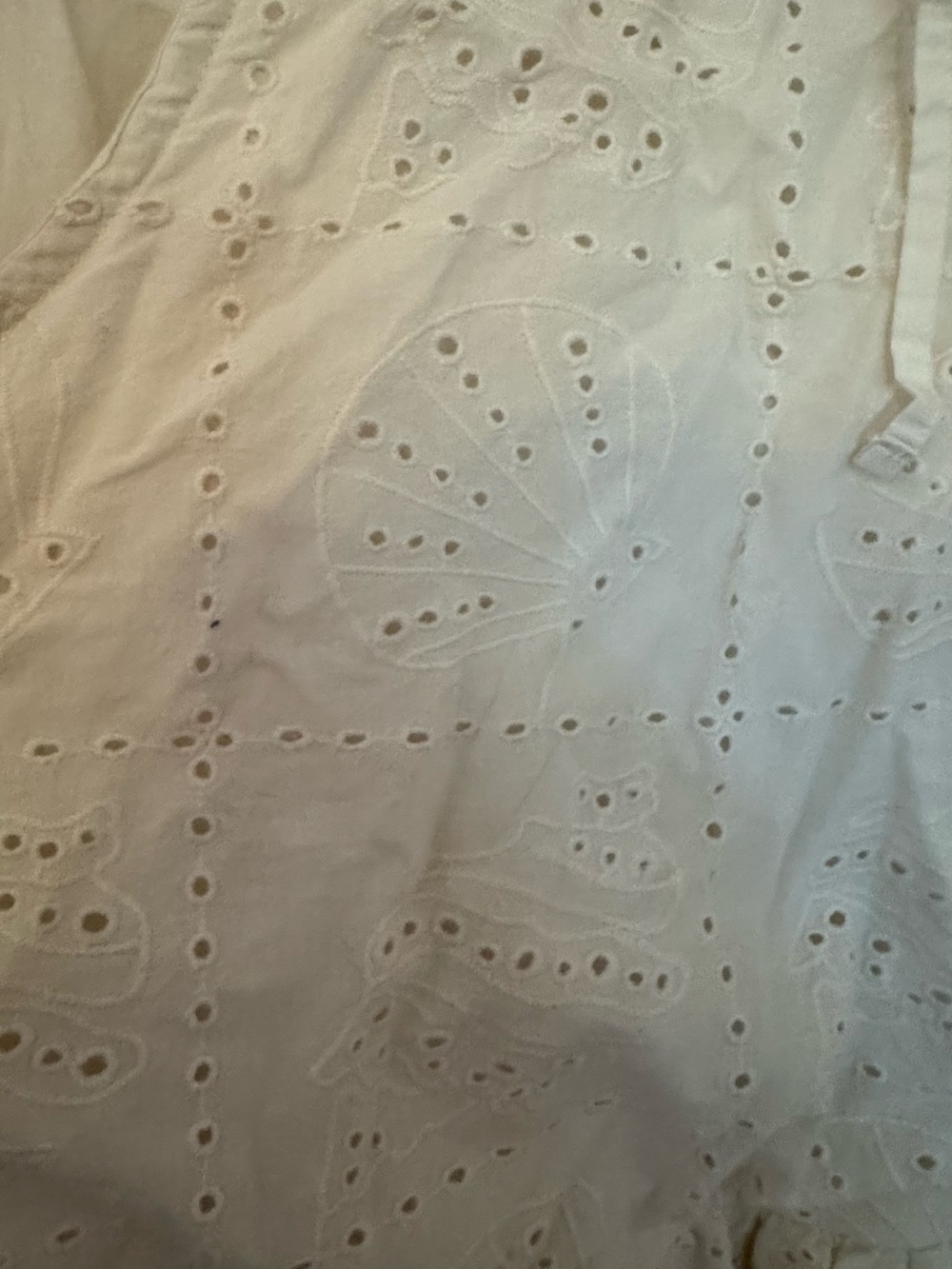 Universal Thread Cream Eyelet Maxi Dress - Picture 3 of 7